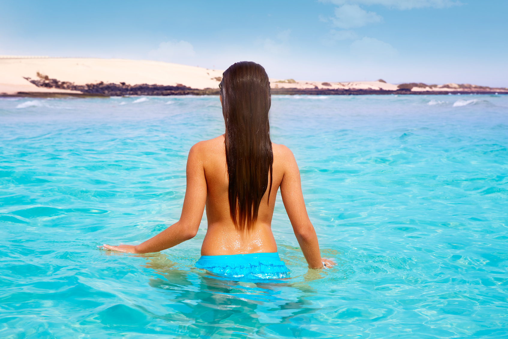 Girl on the Beach 