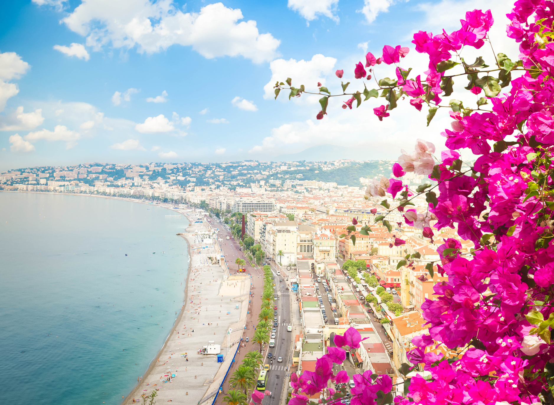 Cityscape of Nice, France